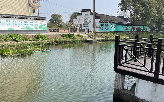 王江涇古塘村美麗河道工程